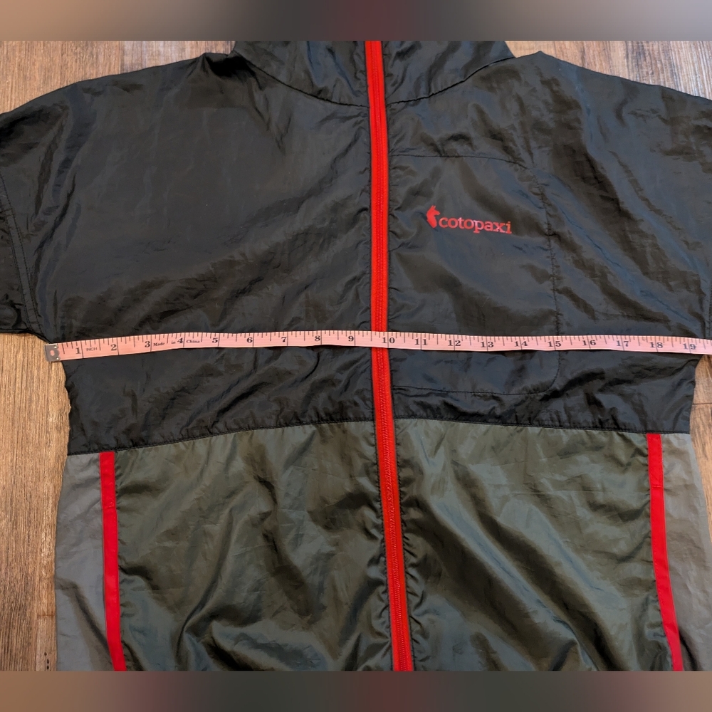 Cotopaxi Women's Teca Technical Full Zip Windbreaker Jacket Red Black Gray Sz XS - Picture 9 of 11